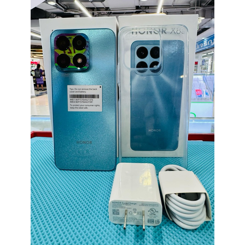 สมาร์ทโฟน Honor X8a 8+128 CRT-LX2 สินค้าตัวโชว์ สภาพใหม่ อุปกรณ์ยังไม่แกะ ประกันร้าน 3เดือน