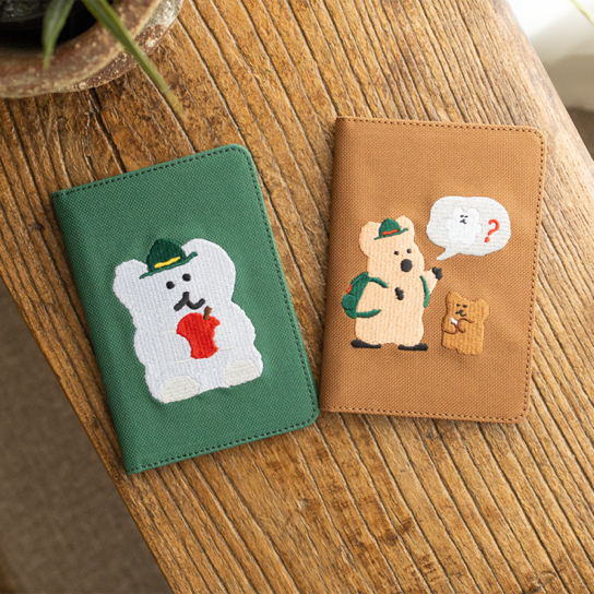 [พร้อมส่ง] dinotaeng ʕ·ᴥ·ʔ — Quokka & BOBO Passport Case เคสพาสปอร์ต