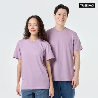 Yuedpao Ultrasoft Non-Iron [NEW] เสื้อยืดคอกลม ผ้านุ่มใส่สบาย ไม่ย้วย ไม่หด ไม่ต้องรีด เสื้อยืดสีพื้น Set Sky Blue