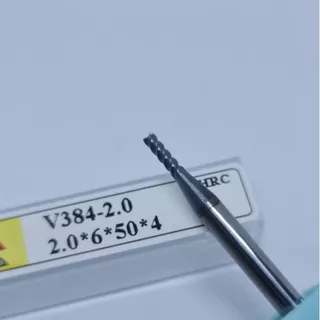 เอ็นมิลคาไบด์ 4F(60HRC)(1-6มม)กัดหนักVariableรุ่นV384