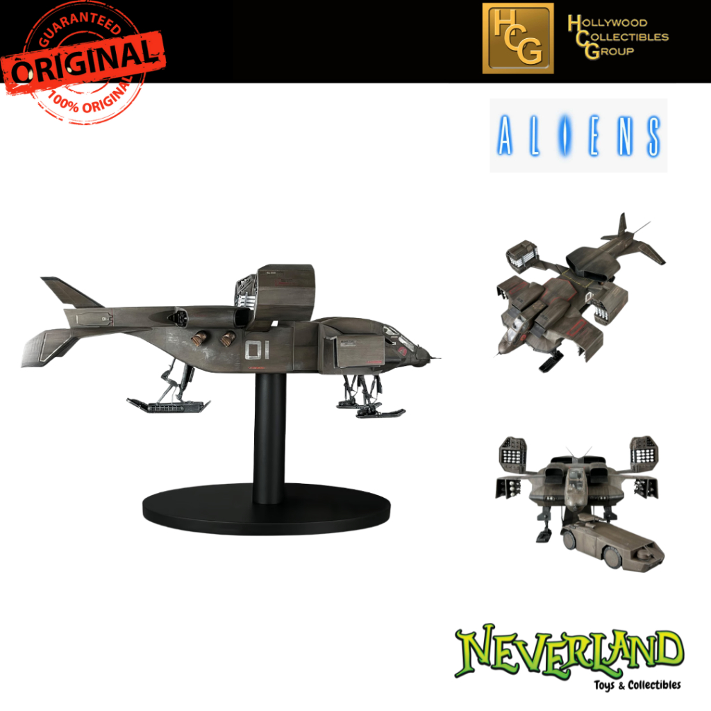 (Hollywood Collectibles) Aliens UD-4 Cheyenne Dropship with M577 APC #250 Limited Exclusive Version
