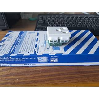 เต้ารับกราวด์เดี่ยว เต้ารับกราวด์คู่ PANASONIC ยกกล่อง