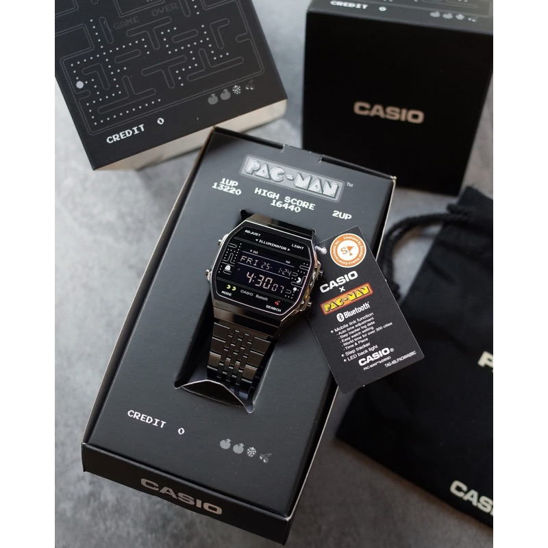 [สินค้าหมดครับ] CASIO Vintage [Bluetooth] PAC-MAN ABL-100WEPC-1B, ABL-100WEPC-1, ABL-100WEPC