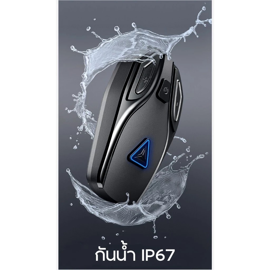 หูฟังบลูทูธสำหรับติดหมวกกันน็อค MOTOWOLF BH1 Bluetooth Headset หูฟังบลูทูธ