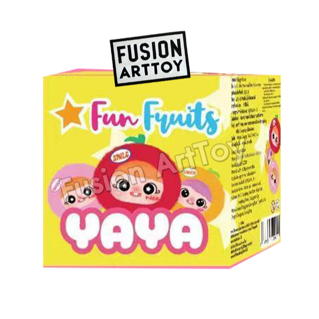 ❤️Yaya Fun Fruit พวงกุญแจ ของแท้ 100%  Fusion ArtToy❤️