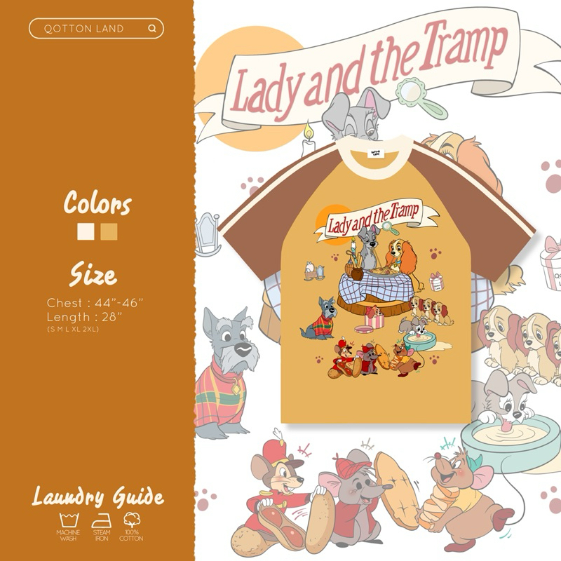เสื้อยืดโอเวอร์ไซส์ QT เลดี้รวม