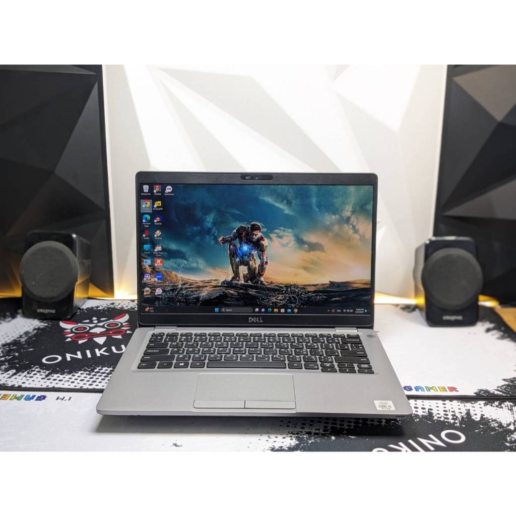 2nd hand notebook  โน๊ตบุ๊คมือ2   Notebook Dell i5gen 10 ram 8 ขอบจอบาง ถูกๆ  แบตเก็บ windows 11 พร้