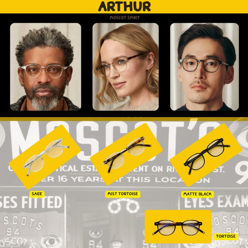 แว่นตา MOSCOT ARTHUR ของแท้ รับประกันนาน 1 ปี