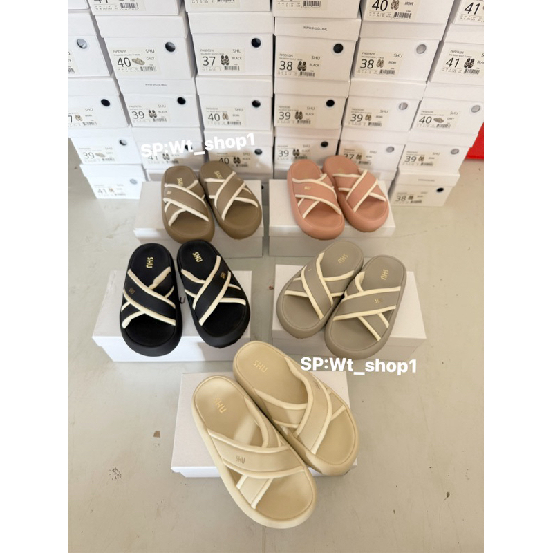 SHU BEDDY BOAT 2“ CROSS-รองเท้าชูคอลเลคชั่นใหม่ (2นิ้ว)