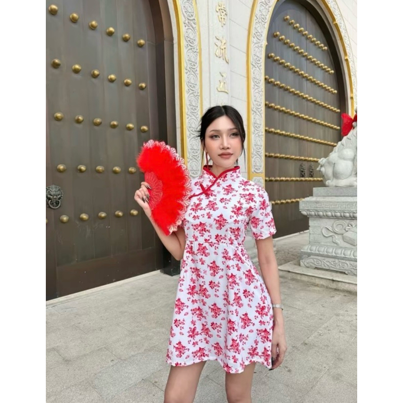 ส่งต่อชุดเดรสตรุษจีนจากร้าน lama.clubb 🧧🪭💖💸