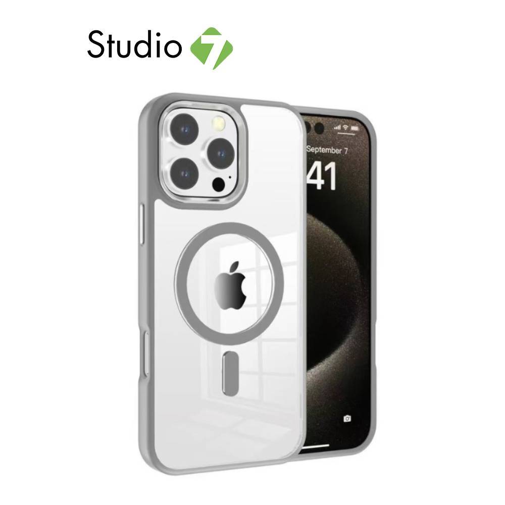 เคส Simply Roar iPhone 16 Pro Haptic Button MagSafe - Clear by Studio7