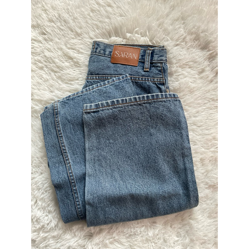 กางเกงยีนส์SARAN SR052 กระบอกสียีนส์(มือสอง)