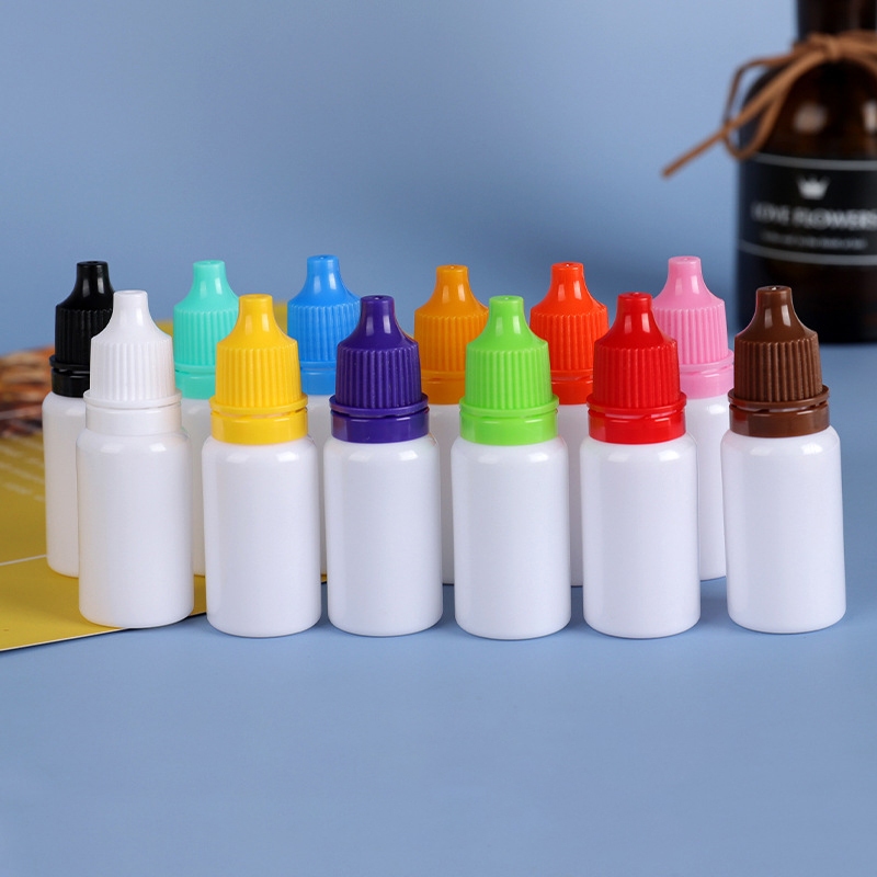 (แพ็ค 10 ชิ้น) ขวดบีบพลาสติก หัวหยด สีขาว ขนาด 3-100 ml. #P410-WH ขวดบีบหยด Dropper ขวดหยด PackingDD - รูปที่ 2