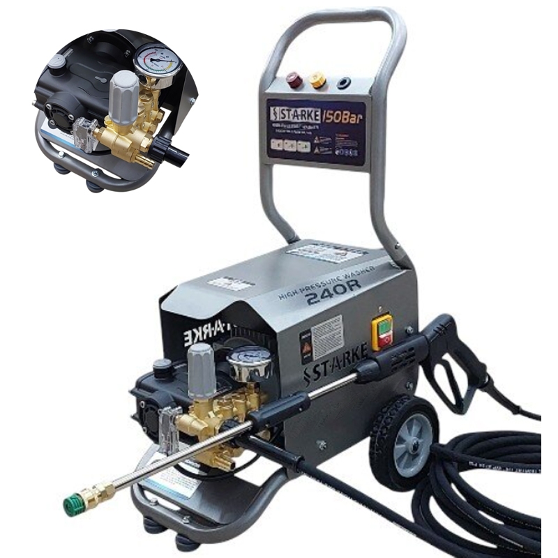 STARKE 240R เครื่องฉีดน้ำแรงดันสูง 150 บาร์ (3.2 HP. 220V. | 600 L/min
