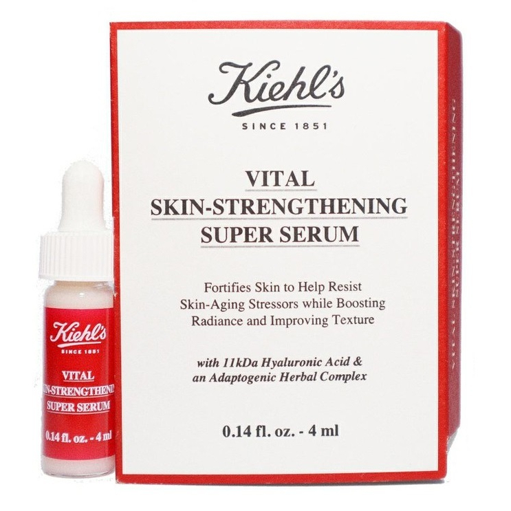 KIEHL'S Vital Skin-Strengthening Super Serum 4ml (Superหลอดสีแดง) ฉลากห้างไทย