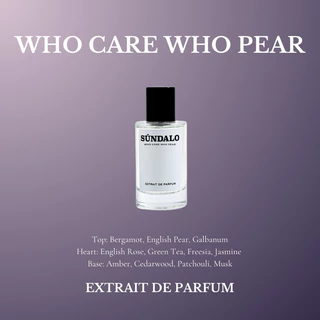 SUNDALO WHO CARE WHO PEAR SIZE 50ml.