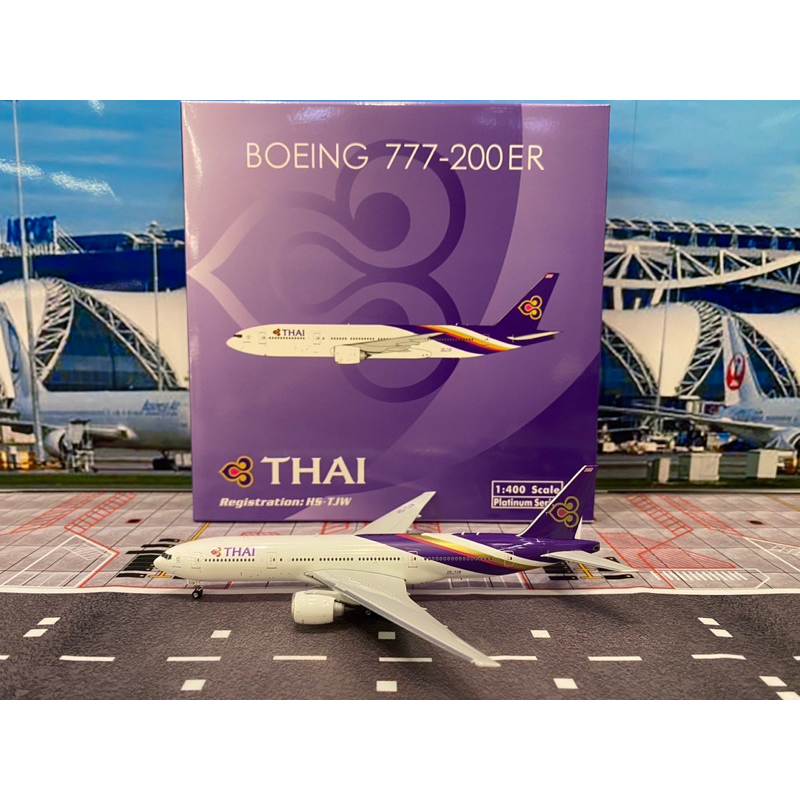 Phoenix Model [11802] 1:400 Thai Airways B777-200ER HS-TJW