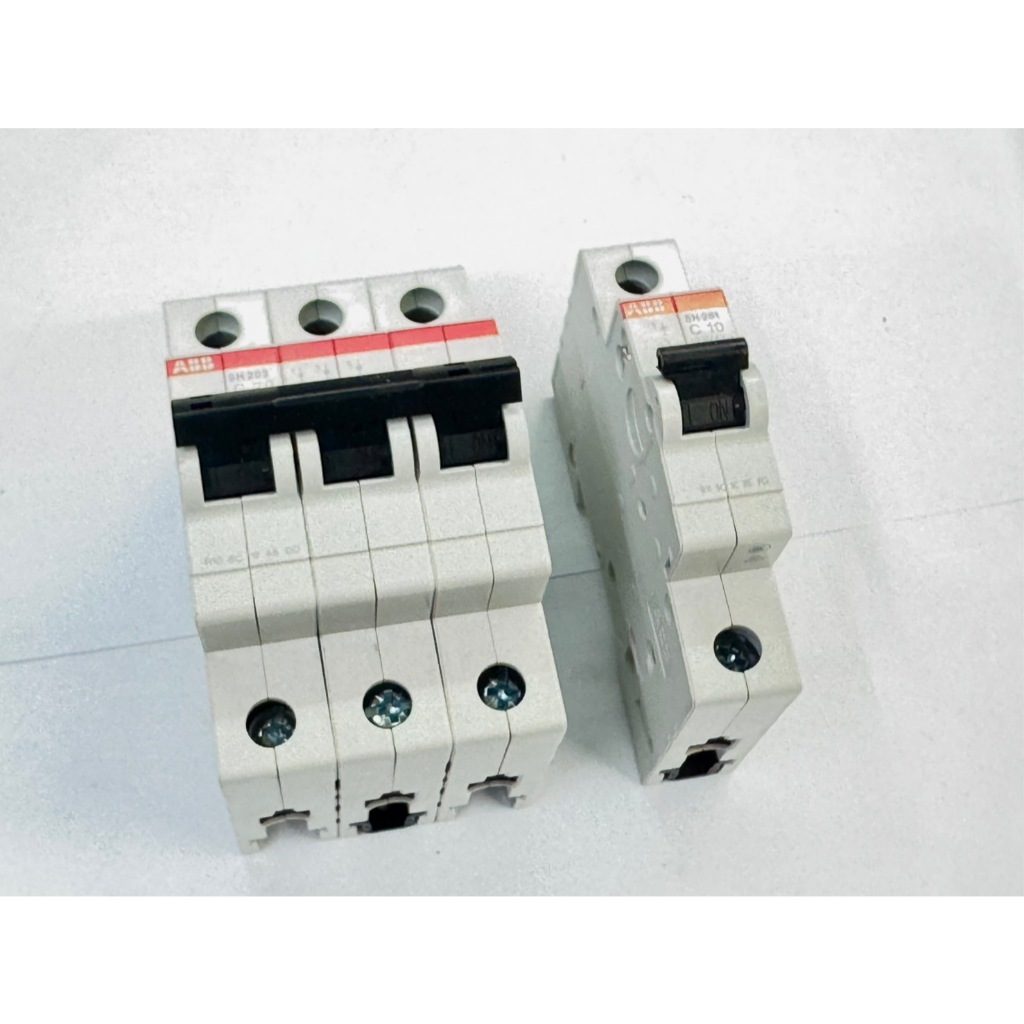 เบรคเกอร์ลูกย่อย MCB ABB 6kA 3P ติดรางได้ SH203