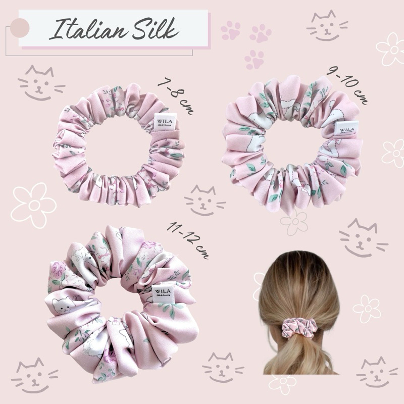 Scrunchie • ยางมัดผม ยางโดนัทผ้า(Sweet Collection) มัดอยู่ทรง ไม่ร่วง น้ำหนักเบามาก
