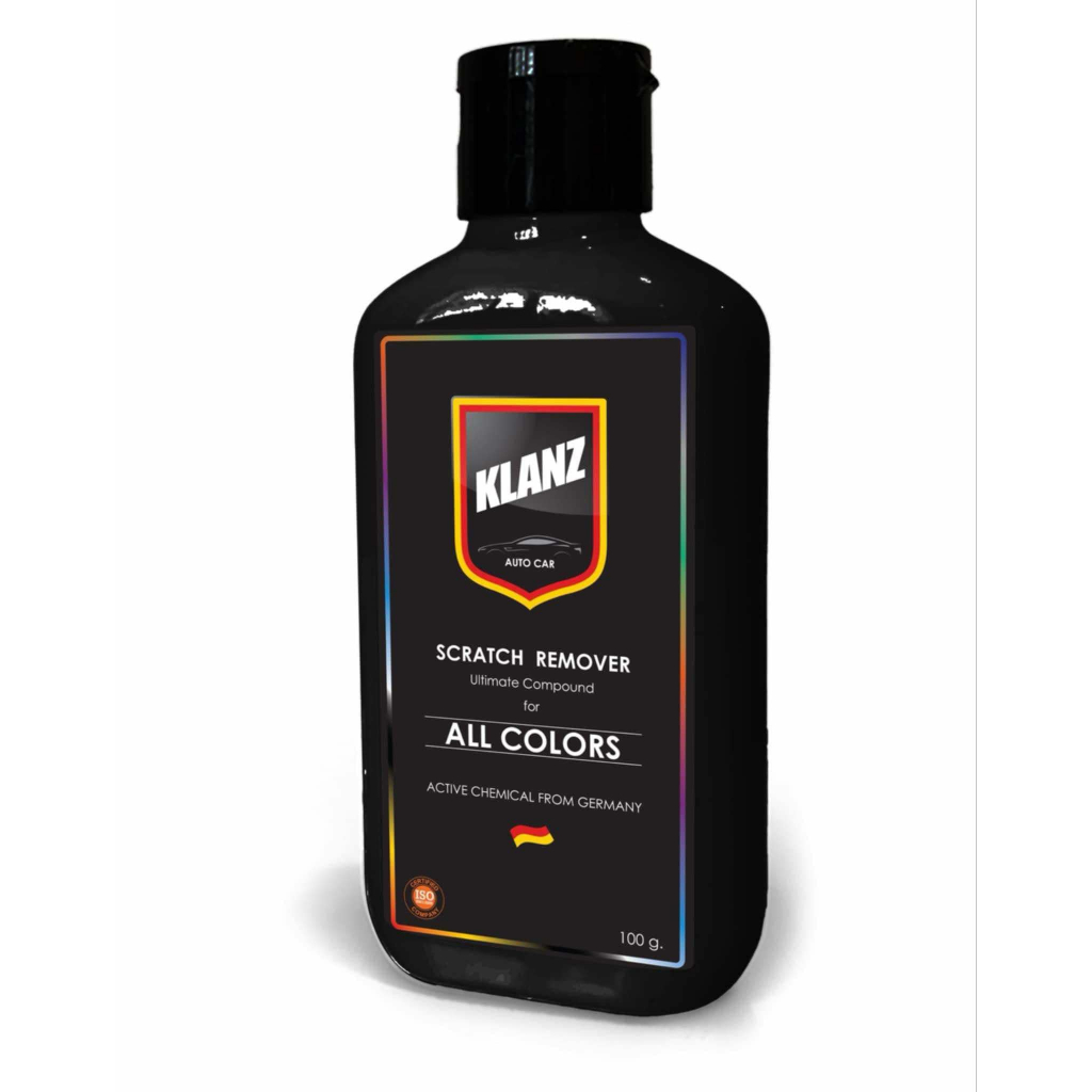 New น้ำยาลบรอย Klanz คุณภาพเยอรมัน ใช้ได้กับรถทุกสี ไม่เป็นอันตรายกับสีรถ 99AutoCare