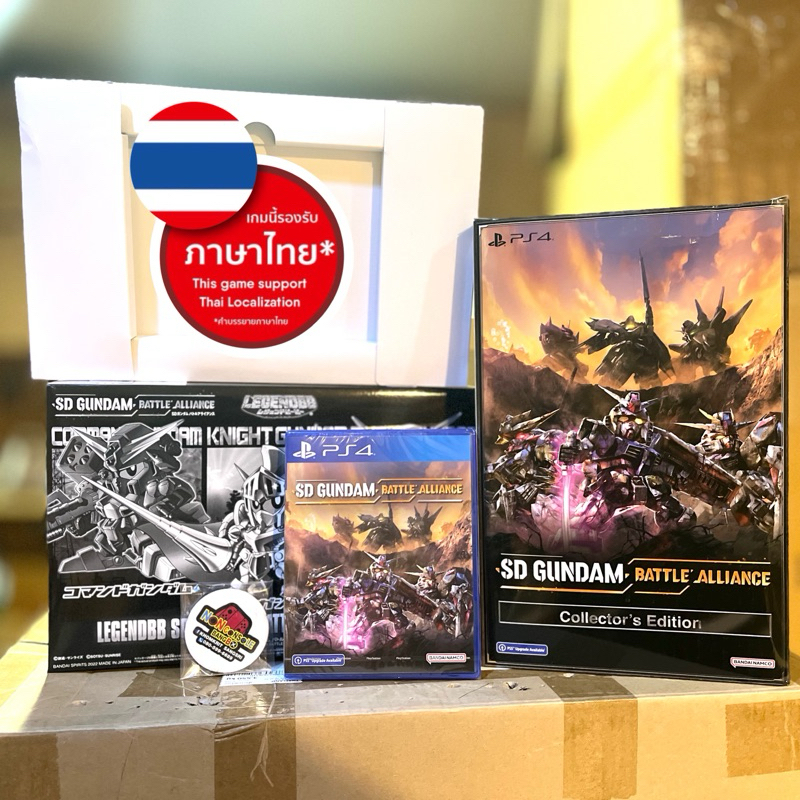 SD GUNDAM BATTLE ALLIANCE COLLECTOR’S EDITION (PS4) โซนสาม (ภาษาไทย,ENG)