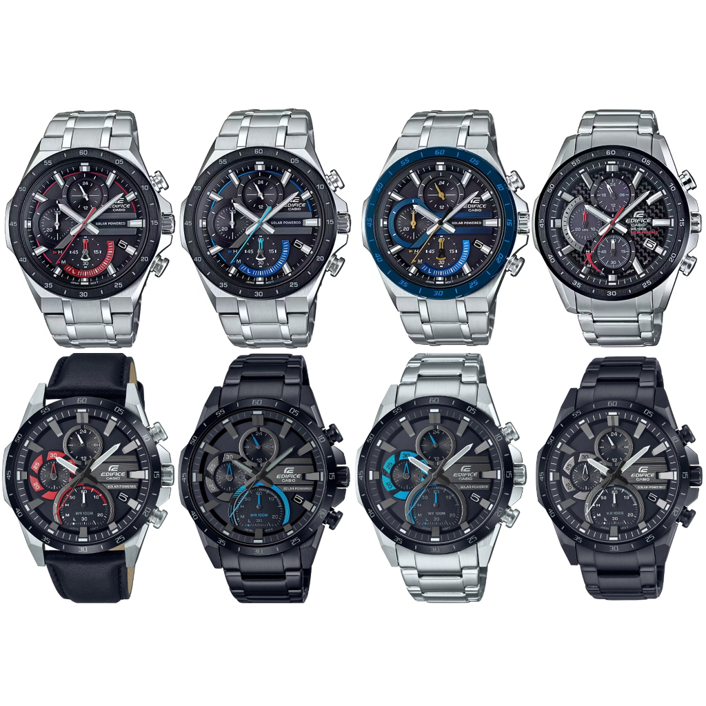 แท้ศูนย์ Casio EDIFICE EQS-940 EQS-920 EQS-920-1B EQS-900DB EQS-940DC กินแสง ประกันศูนย์ cmg1 ปี