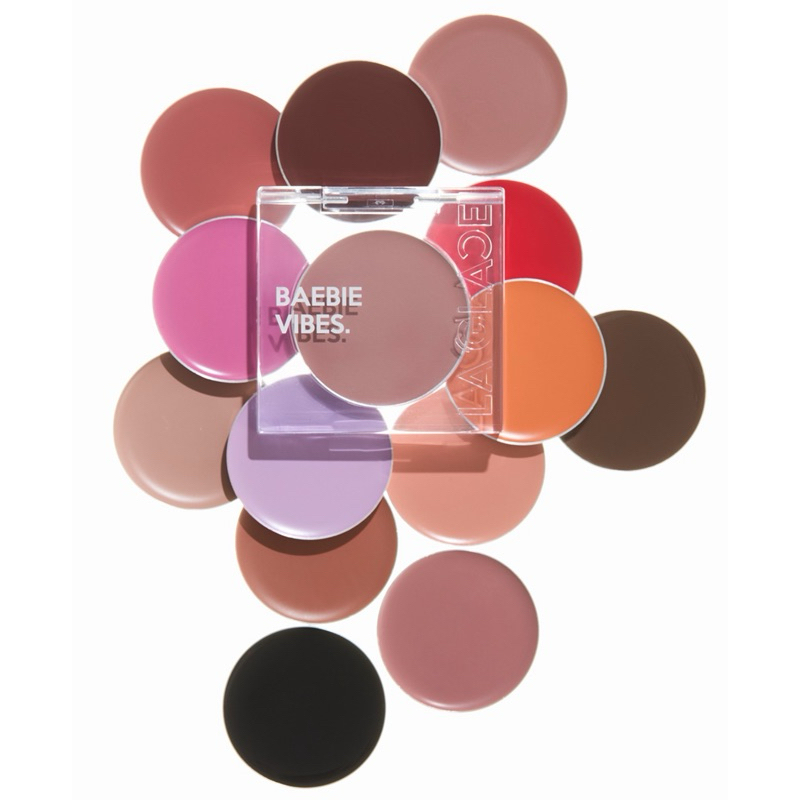 [LIVE เหลือ 189.-] 🩷🤎🖤แถมพัฟจิ๋ว Baebie blush แฟนซี เบบี้บลัช laglace เนื้อครีม ลากลาส