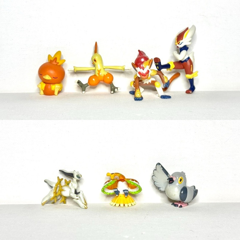 โมเดลโปเกม่อน Pokemon figure เซ็ท 9