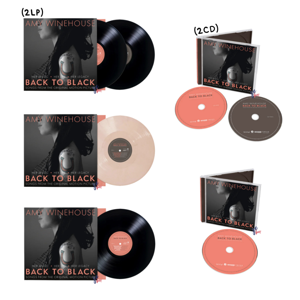 (Pre-Order) แผ่นเสียง Amy Winehouse - Back To Black (Songs from the Original Motion Picture) CD / ซี