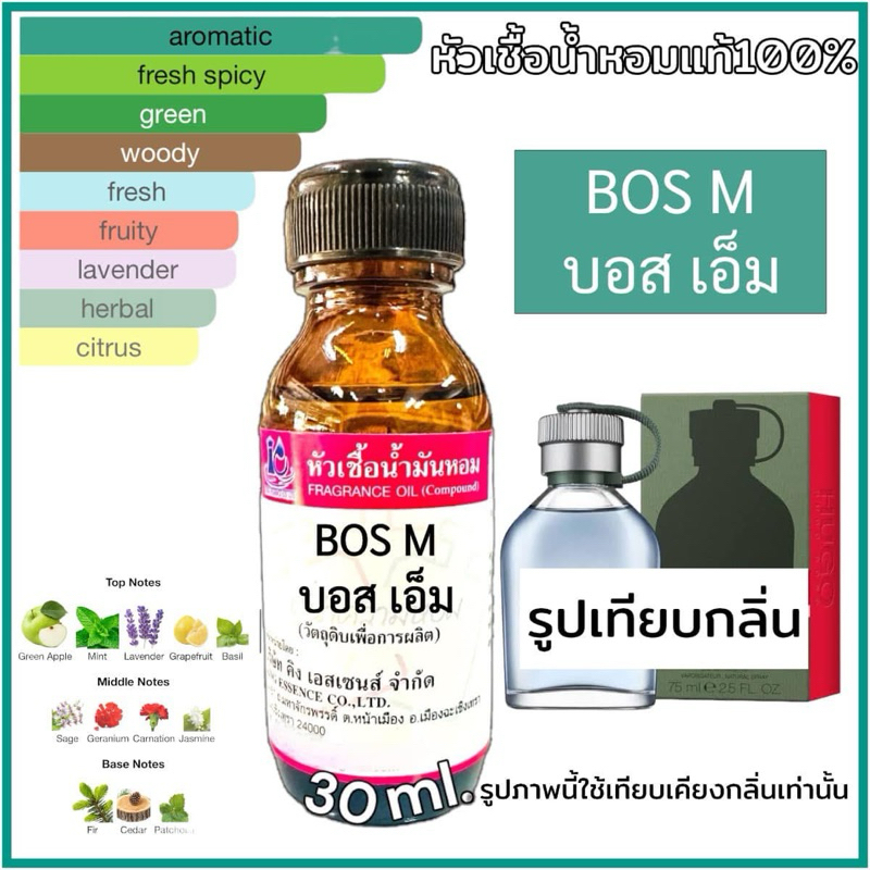 หัวเชื้อน้ำหอม 100% กลิ่น บอซ BOSH