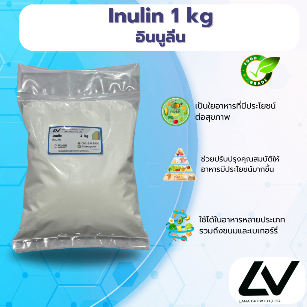 Inulin : อินูลิน 1kg