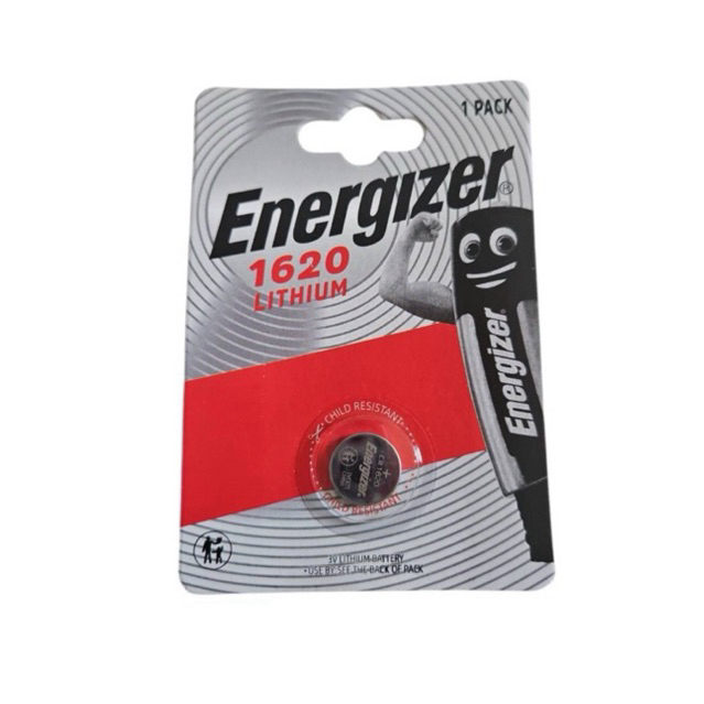 ถ่านEnergizer Lithium 1620/CR1620/GP1620/ECR1620/DL1620 แพค1ก้อน