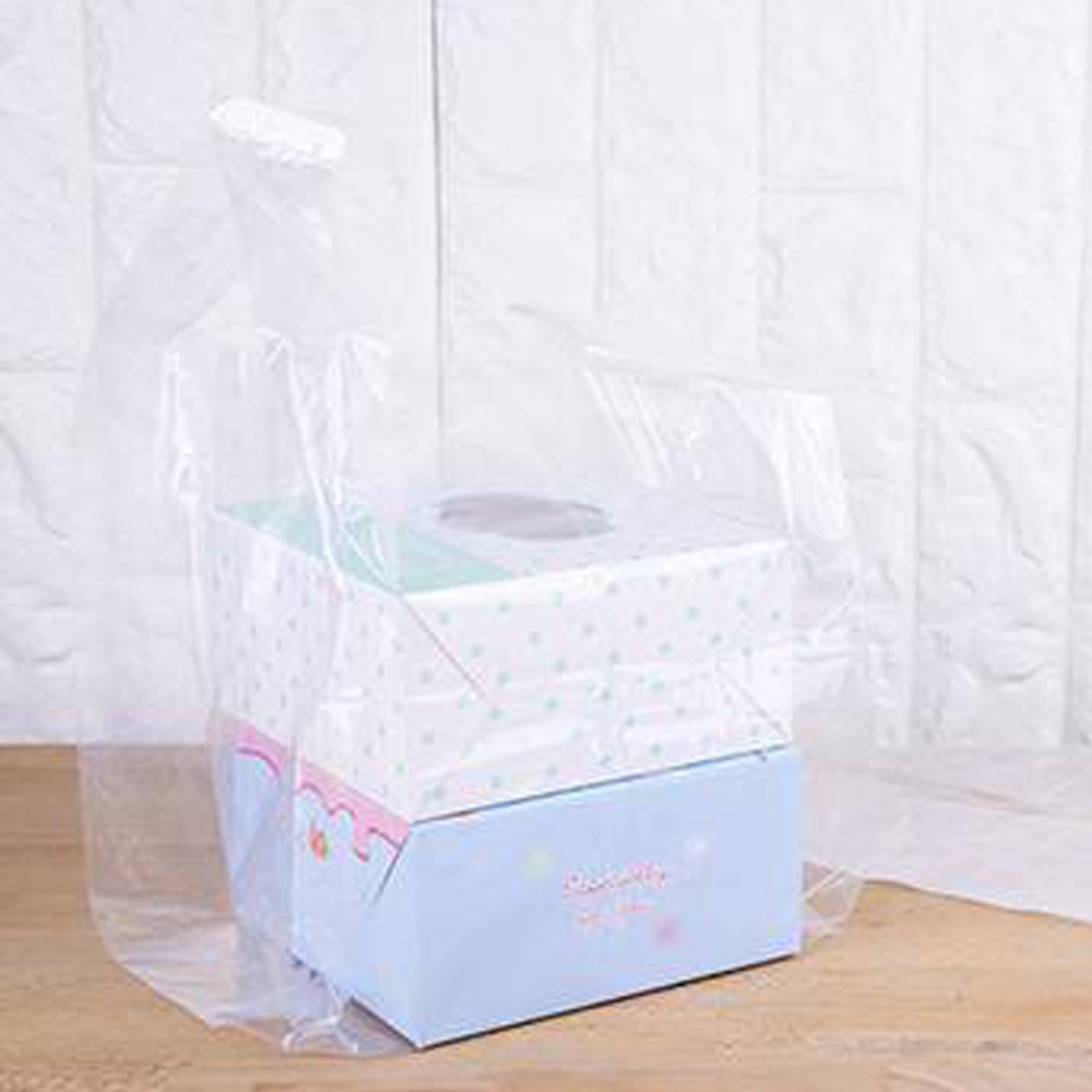 ถุงหิ้วใส่กล่องเค้กปอนด์ 1/2/3 ปอนด์ ถุงหิ้วพลาสติกใส่กล่องเค้ก ถุงหิ้วใสใส่เค้ก (ฺBoxjourney) - รูปที่ 4