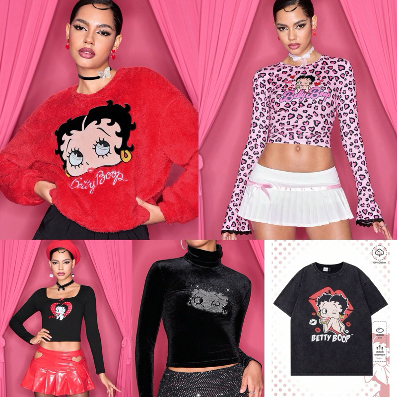 ✅PRE-ORDER 7 วัน✅  Betty Boop Collection | เสื้อ Betty ❤️✨ ลิขสิทธิ์แท้💯