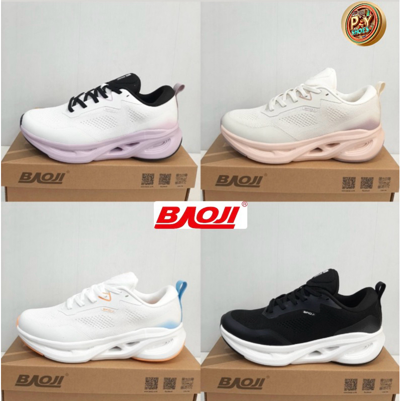 รองเท้าผ้าใบ BAOJI เเท้100% BJW 1132 รองเท้าผ้าใบผู้หญิง ไซส์ 37-41