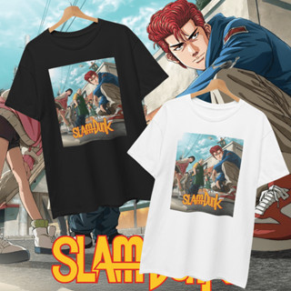 เสื้อยืด สแลมป์ดั๊ง Sakamoto Days (Cotton 100%) ⚠️ระวังร้านป…