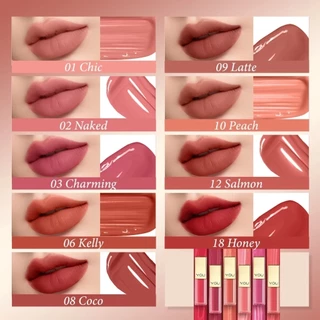 YOU Rouge Velvet Matte Lip Cream วายโอยู รูจเวลเวท แมทลิป เนื้อเนียน บางเบา แห้งเร็ว 4.5 กรัม