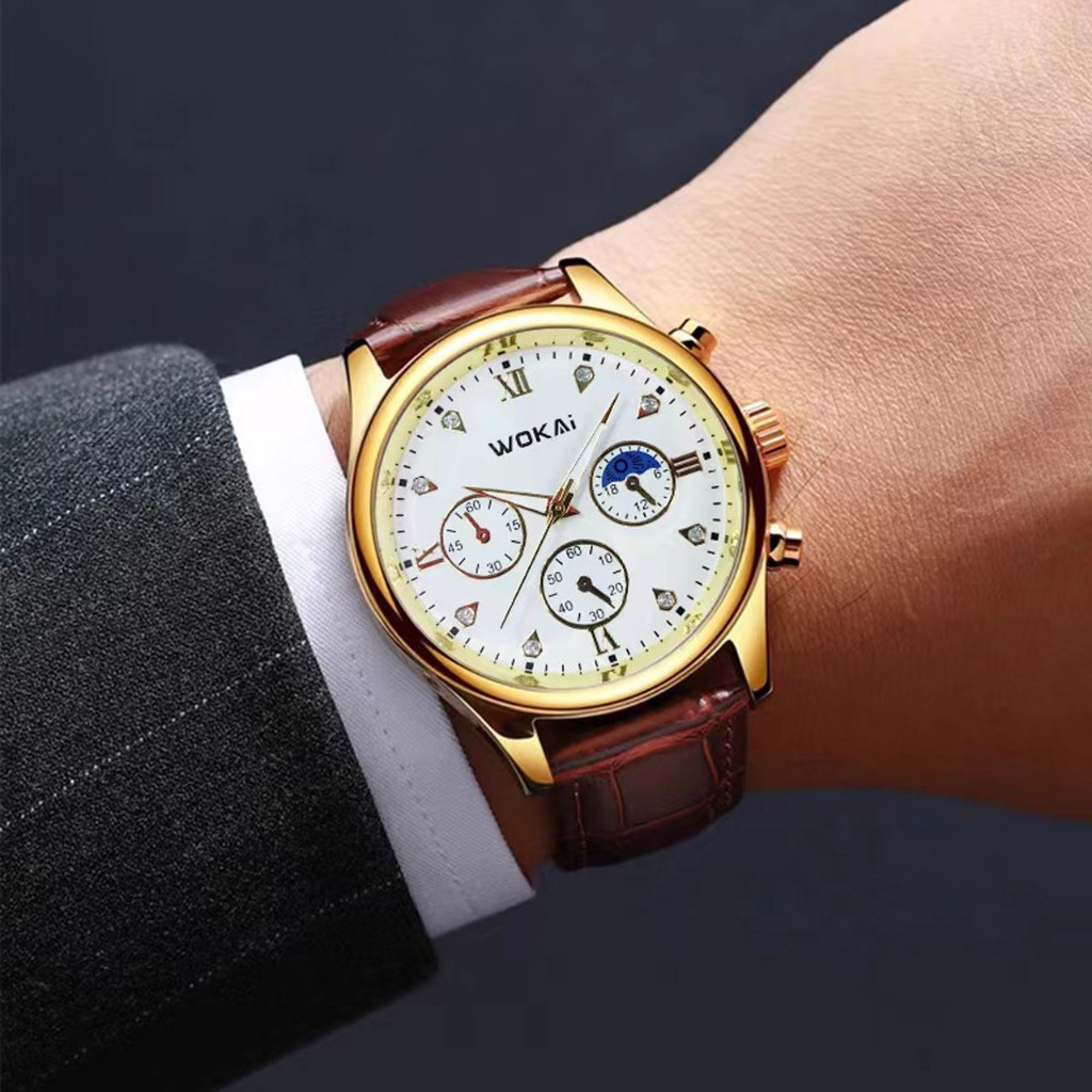 นาฬิกาข้อมือผู้ชาย ผู้หญิง สายหนัง สายเหล็ก แฟชั่น watch ของถูก ลดราคา ของแท้ สวย เท่ รับประกัน ของดี ทรงกลม ทนทาน