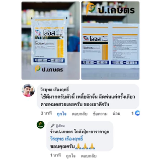 โลจิส ขนาด200กรัม-ตราหวีทอง🪮 : ชื่อสามัญไพมีโทซีน50%WG(เพลี้ยกระโดดสีน้ำตาล/เพลี้ยไก่แจ้/เพลี้ยอ่อน/เพลี้ยจั่กจั่น)