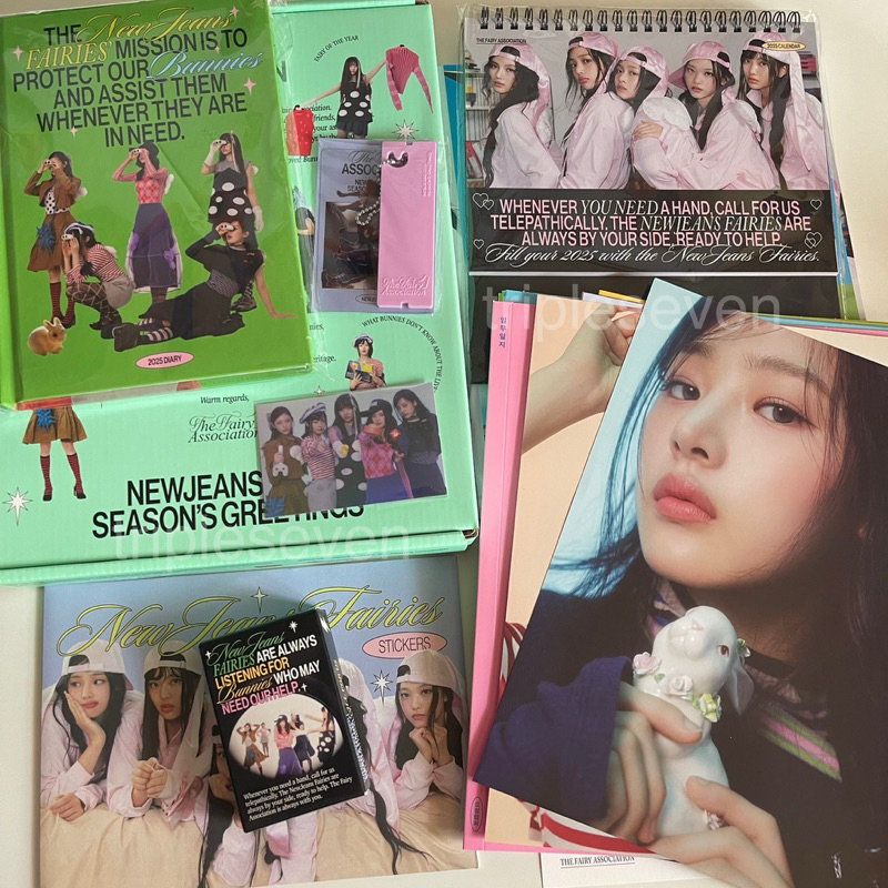 พร้อมส่ง NewJeans 2025 Season's Greetings แบ่งขาย NewJeans SSGT