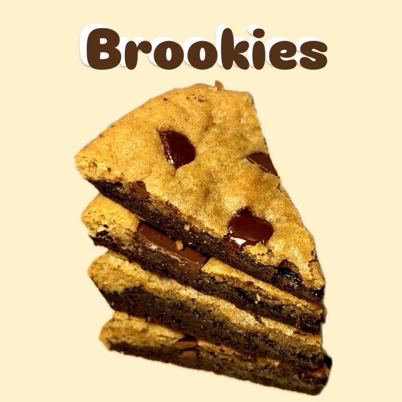 Brookies (ส่ง16 ก.พ.68) Halal บรูคกี้ถาดสูตรหนึบ! เจ้มจ้น หนึบ ฟิน!!!