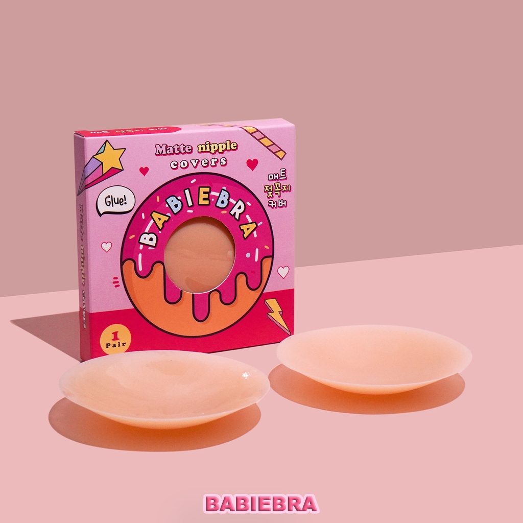 🎀 Babiebra-ที่ปิดจุกมีกาว [บาบี้บรา]⚡️กาวสูตรพรีเมียม ติดแน่น ติดทนทั้งวัน! ที่แปะจุกมีกาว✨