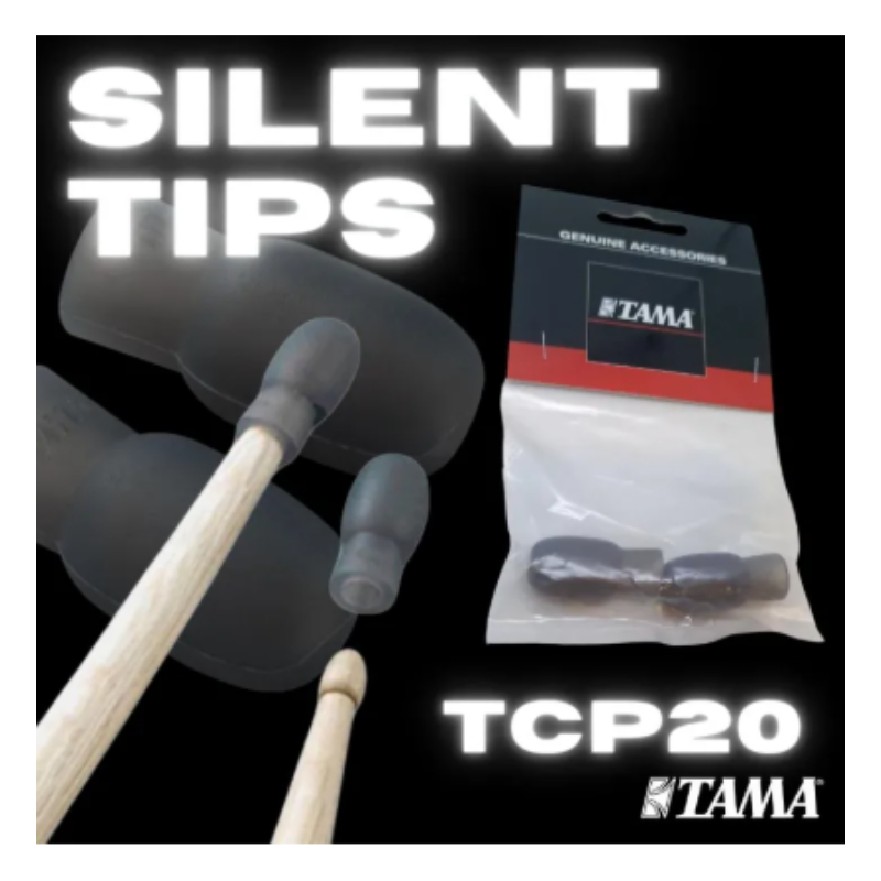 TAMA Silent Tips ยางซิลิโคนสวมหัวไม้กลองสำหรับซ้อม รุ่น TCP20