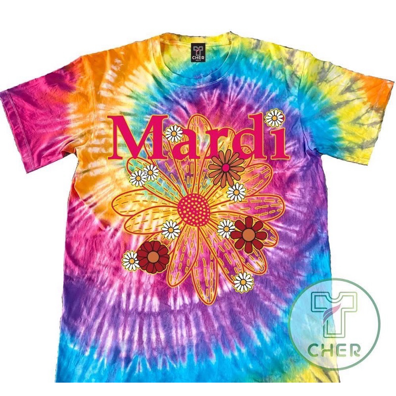 เสื้อมัดย้อม  มีให้เลือกหลายลาย เนื้อผ้าcotton100%ใสสบายใส่ได้ทั้งหญิงและชาย