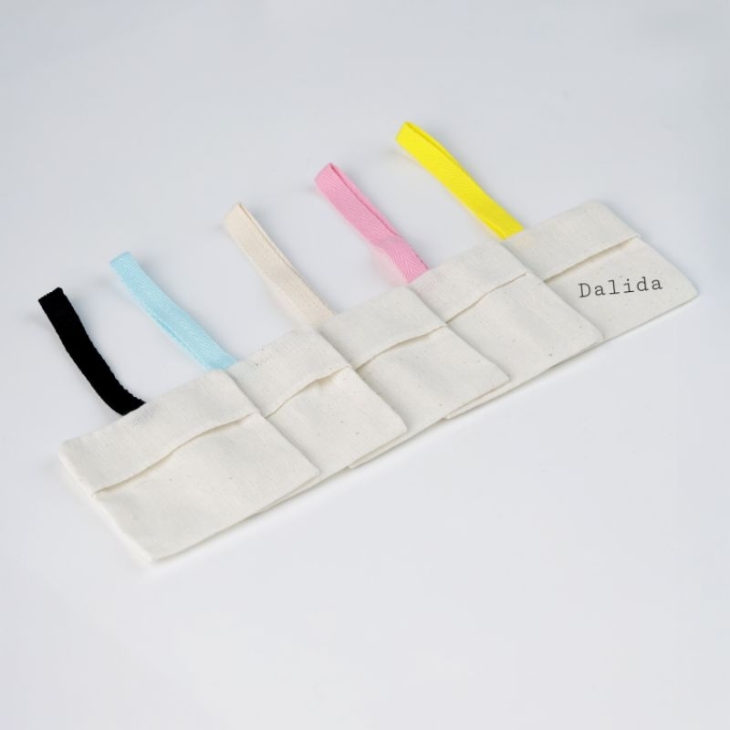 ถุงเปล่า​ ไม่มีโลโก้ ถุงผ้าฝ้ายดิบธรรมชาติ​สำหรับนำไปทำถุงหอม​ ใส่การบูร​ ใส่ของชำร่วย ขนาด 8×8 ซม.