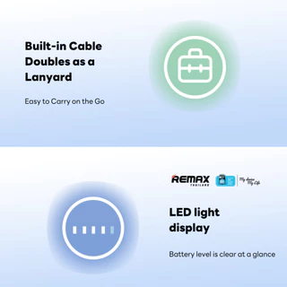 [ CCC ] Remax Wireless Power Bank 10000mAh RPP-30 (N) - พาวเวอร์แบงค์ ชาร์จไร้สาย จอ LED ชาร์จไว 30W