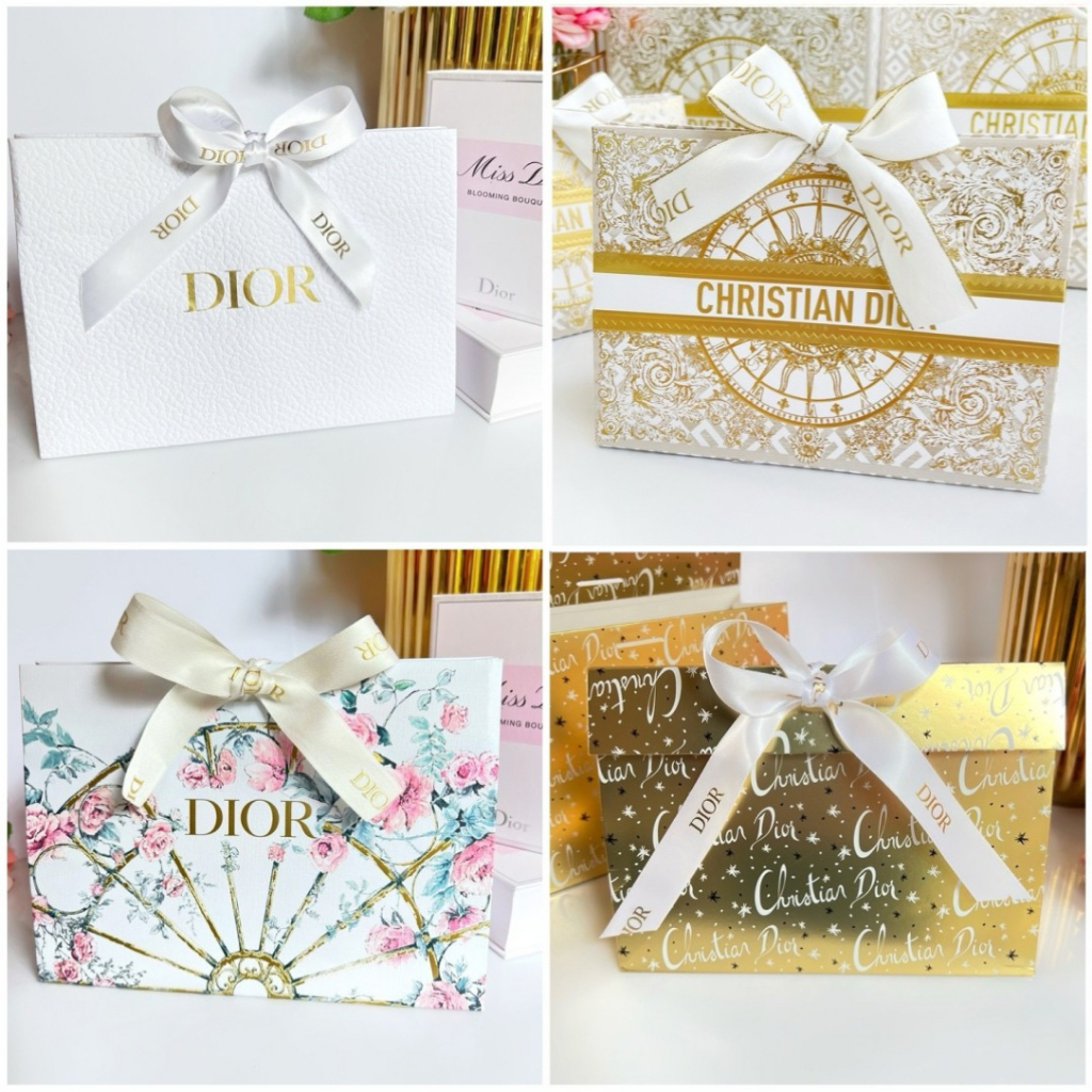 ถุงกระดาษ D ior รุ่น Limited พร้อมโบว์ในตัว