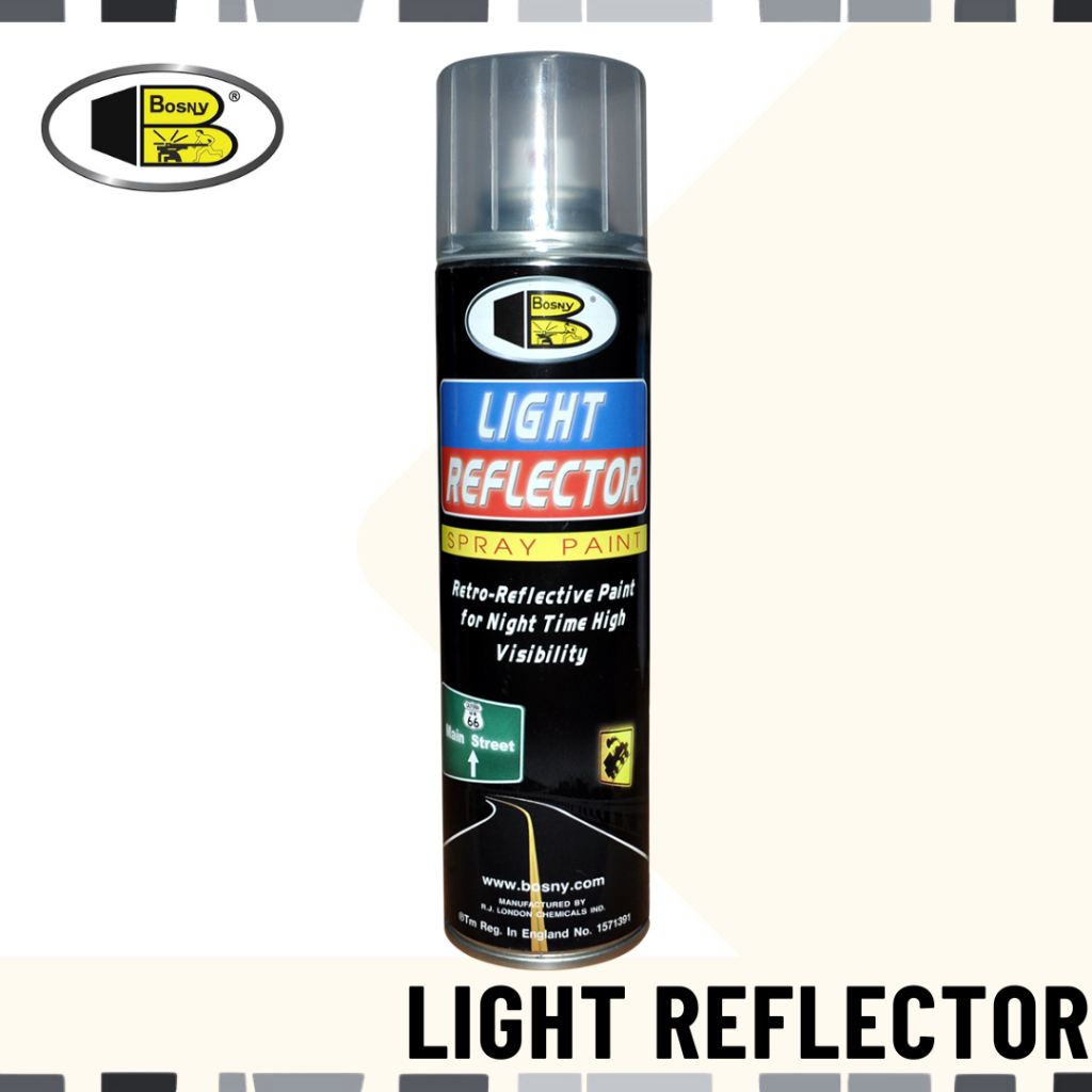 BOSNY สเปรย์สะท้อนแสงไฟ No.B119 LIGHT REFIECTOR
