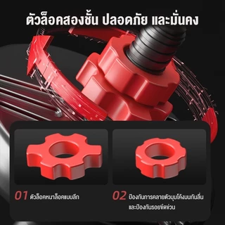 ดัมเบล dumbbell ดัมเบลปรับน้ำหนัก หุ้ม PVC ดัมเบล พร้อมแกนต่อบาร์เบล ดัมเบลคู่ ยกน้ำหนักที่บ้าน 10kg,20kg,30kg,40kg
