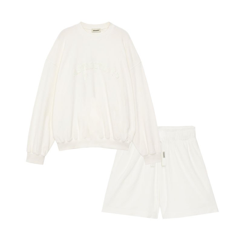 SWEATSHIRT CO-ORDS (100% BCI cotton terry sweatshirt co-ords.)